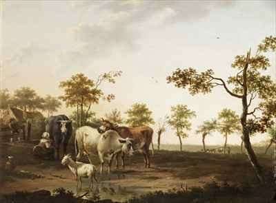 Cows and Goats in the Countryside by Romanticism