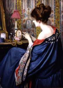 In the Boudoir by Romanticism