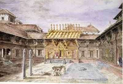 Hoolchok in the Bhatyaon Durbar Nepal 1852-60 by Romanticism