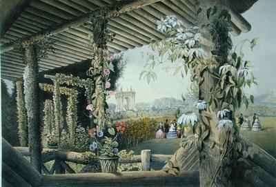 View from the Rustic Seat, Shrublands 2 by Romanticism