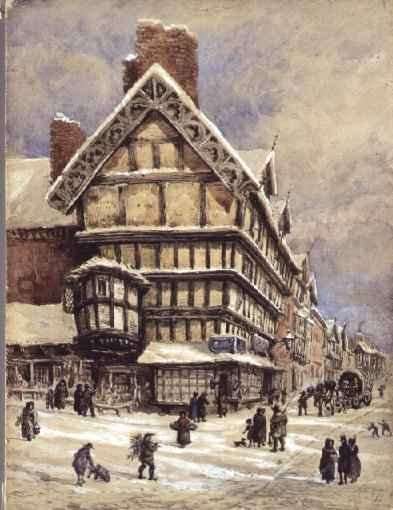 The High Street Shrewsbury by Romanticism