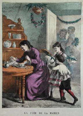 La Fete de la Maman by Romanticism