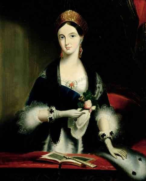 Queen Victoria at Drury Lane Theatre by Romanticism