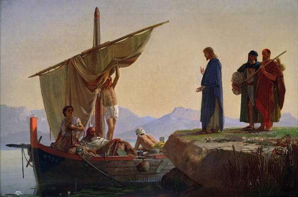 Christ Calling the Apostles James and John 1869 by Romanticism