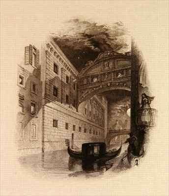 The Bridge of Sighs Venice by Romanticism