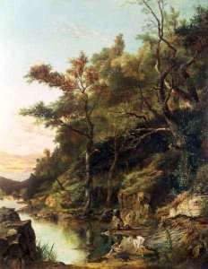 The Bathers by Romanticism