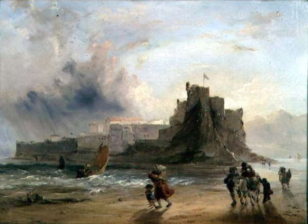 Elizabeth Castle, Jersey by Romanticism