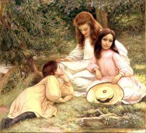 Evening by Romanticism
