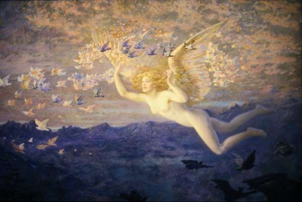 On the Wings of the Morning by Romanticism