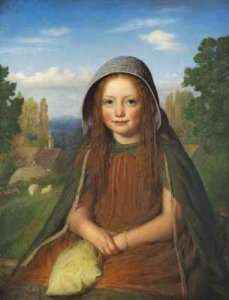 A Girl by Romanticism