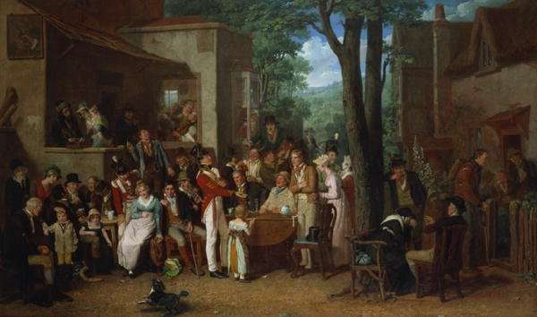 A Recruiting Party, 1822 by Romanticism