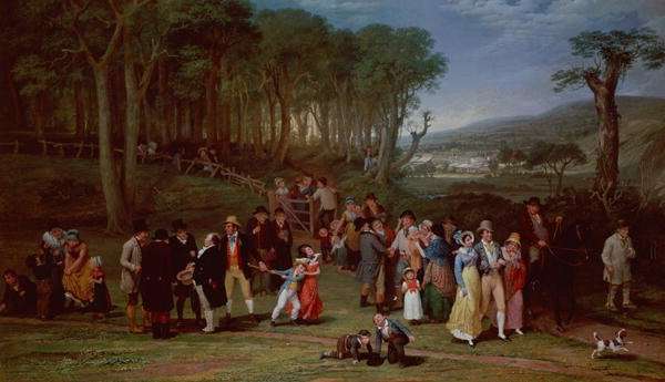 Going to the Fair by Romanticism