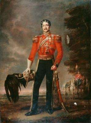 Lieutenant Colonel George James Mouat MacDowell 16th Regiment of Light Dragoons 1848 by Romanticism