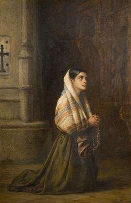 At Prayer by Romanticism