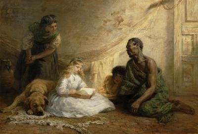 Uncle Toms Cabin 1866 by Romanticism