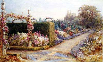 The Garden Path 1887 by Romanticism