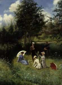Picking Flowers by Romanticism