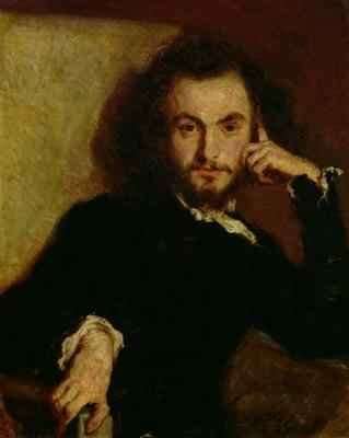 Portrait of Charles Baudelaire 1821-67 by Romanticism