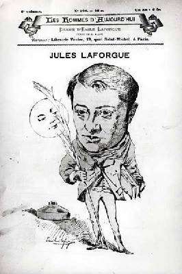 Caricature of Jules Laforgue 1860-1887 by Romanticism