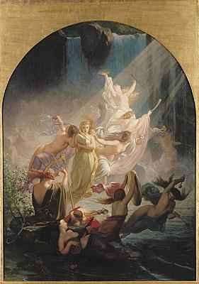 The Undines or The Voice of the Torrent by Romanticism