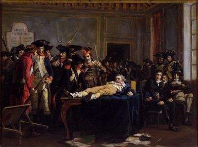 The Morning of 10 Thermidor Year 2 July 28th 1794 1877 by Romanticism