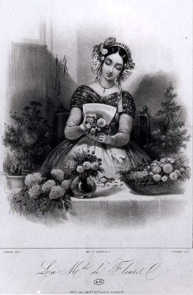 The Flower Seller by Romanticism