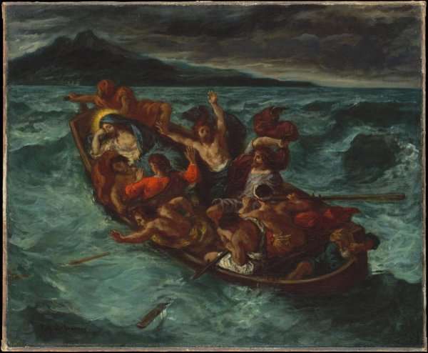 Christ on the Lake of Gennesaret by Romanticism