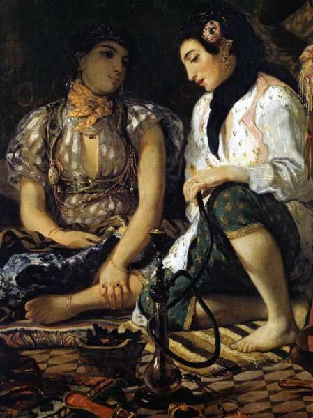 The Women of Algiers (detail) 1834 by Romanticism