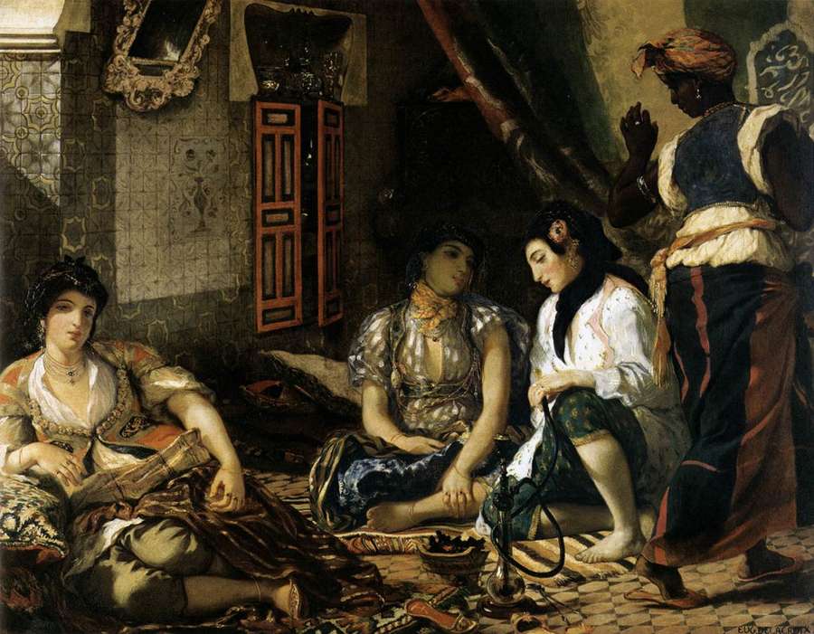 The Women of Algiers 1834 by Romanticism