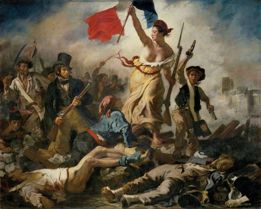 Liberty Leading the People (28th July 1830) 1830 by William Robert Symonds