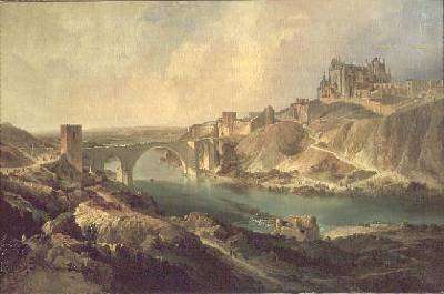 View of Toledo 1854 by Romanticism