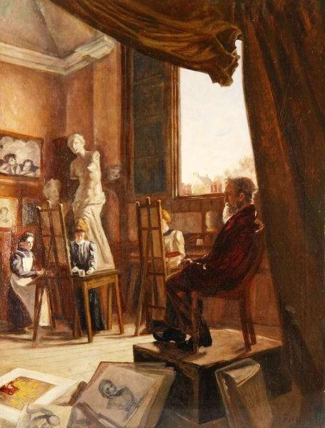 The Art Class by Romanticism