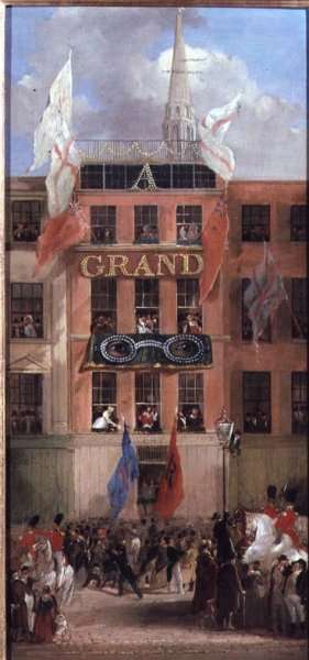Fleet Street by Romanticism