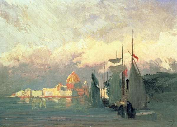 On the Neva by Romanticism
