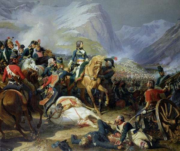 The Battle of Rivoli, 1844 by Romanticism