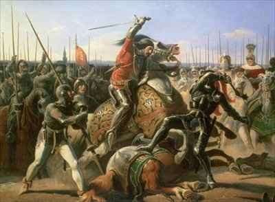 Duke of Friedland 1583-1634 at The Charge of Wallenstein by Romanticism