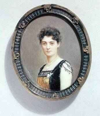 Mrs Frances Charles Grover Cleveland 1864-1947 1891 by Romanticism