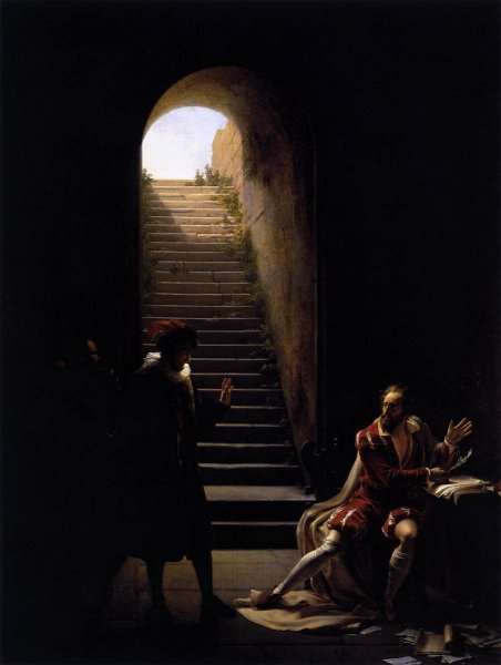 Montaigne and Tasso 1821 by Romanticism