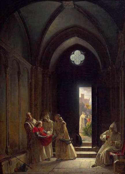 Death of the Prince de Talmont 1823 by Romanticism