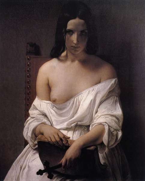 Meditation on the History of Italy 1850 by Romanticism
