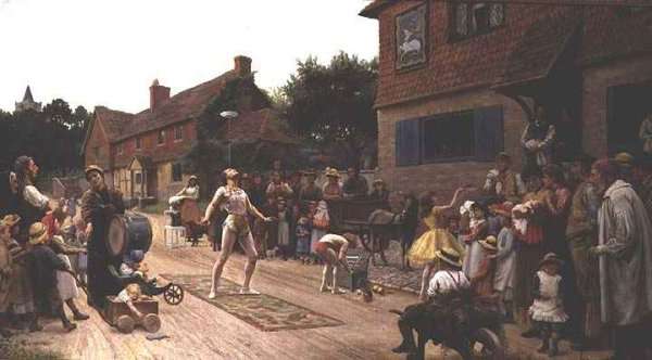 The Travelling Show by Romanticism