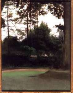A Corner of the Garden by Romanticism