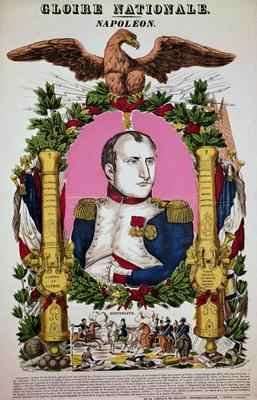 Portrait of Napoleon I 1769-1821 in commemoration of the Battle of Austerlitz by Romanticism