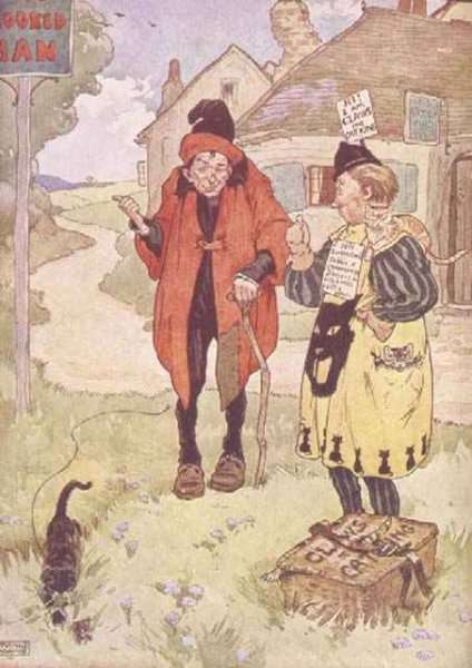 There was a Crooked Man from 'My Nursery Story Book' by Romanticism