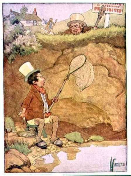 Little Tommy Tittlemouse from 'My Nursery Story Book' by Romanticism