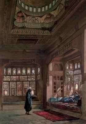 The Harem of Sheikh Sadat Cairo by Romanticism