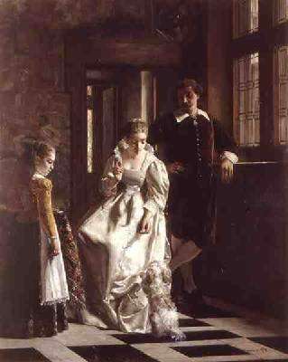 The New Trick 1874 by Romanticism