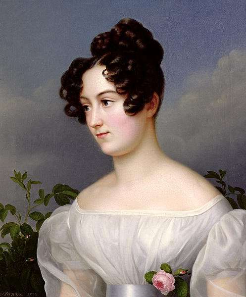 Portrait of a Young Woman, 1827 by Romanticism