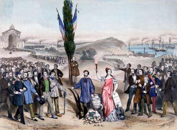 Universal Suffrage, 1850 by Romanticism