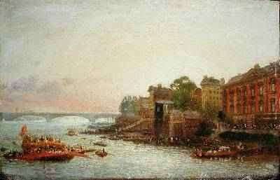 Somerset House London 1820-30 by Romanticism